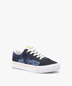 baskets fille en toile denim et tie and dye – camps united multicolore tennis en toileC004701_2