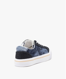 baskets fille en toile denim et tie and dye – camps united multicolore tennis en toileC004701_4