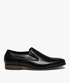 loafers homme unis avec encoches elastiquees bleuC005401_1