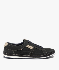 derbies homme dessus cuir perfore - taneo bleuC006801_1