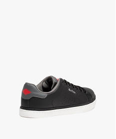 tennis homme tige basse a lacets - lee cooper noirC010101_4