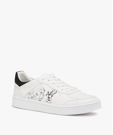Pull lacoste mickey blanc online