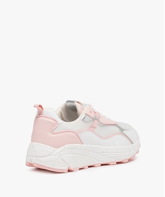 baskets femme style retro running avec semelle epaisse blancC017901_4