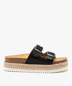 NU-PIED NOIR NU-PIED NOIR:30381120370-Synthetique/Cuir vachette/Elastomere/Textile/
