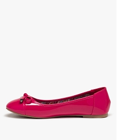 ballerines femme a talon plat unies et vernies rose ballerinesC046901_3