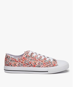 CHAUSSURE SPORT MARINE TOILE AO FLEURS:30389910306-Textile/Polyester recyc/Elastomere/Polyester recyc/