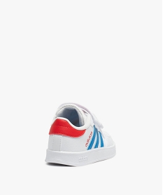 baskets garcon tricolores a scratchs - adidas breaknet blancC055101_4