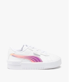 GEMO Baskets fille à lacets élastiques – Puma Jada Blanc