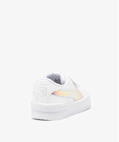 baskets fille a lacets elastiques - puma jada blanc basketsC055501_4