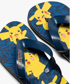 tongs enfant pikachu avec bride elastiquee - pokemon bleuC058101_2