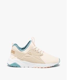 baskets fille running en mesh - kappa san puerto beige basketsC061801_1