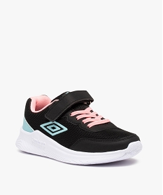 baskets fille en mesh extra legeres - umbro loran noir basketsC062201_2