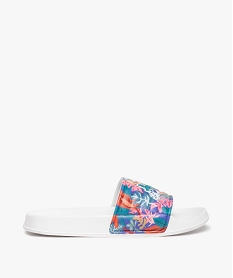 GEMO Mules de piscine fille imprimées jungle - Kappa Multicolore