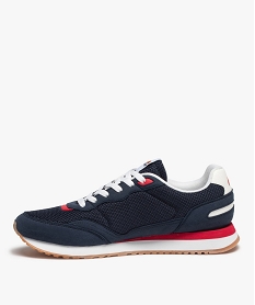 baskets homme retro running - ellesse gawler bleuC066001_3