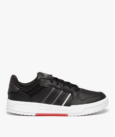 GEMO Baskets homme basses unies à lacets - Adidas Entrap Noir