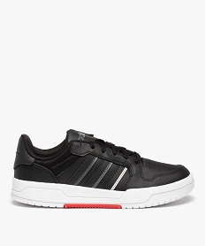 GEMO Baskets homme basses unies à lacets – Adidas Entrap Noir