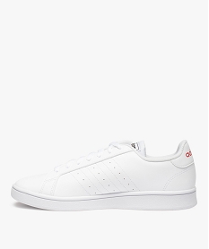 baskets homme a bandes colorees - adidas grand court base blancC066501_3