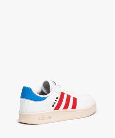 baskets homme style retro tricolores - adidas breaknet blancC066601_4