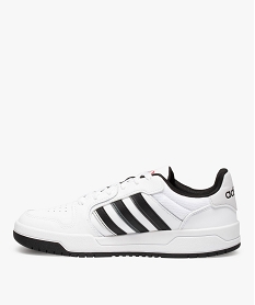 baskets homme bicolores a lacets - adidas entrap blancC066701_3