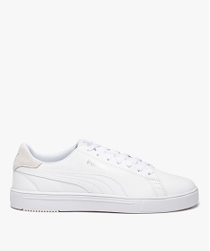 NU-PIED NOIR/ANIS CHAUSSURE SPORT BLANC:30870780159-Cuir/Textile/Synthetique/Textile/