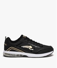 GEMO Baskets homme à semelle bulle dair - Airness Santiago Noir