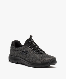 baskets homme en maille souple - skechers summit noirC069001_2