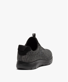 baskets homme en maille souple - skechers summit noirC069001_4