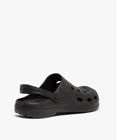 sabots souples homme dessus uni perfore noir standardC069701_4