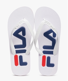 GEMO Tongs homme à semelle imprimée - Fila Blanc