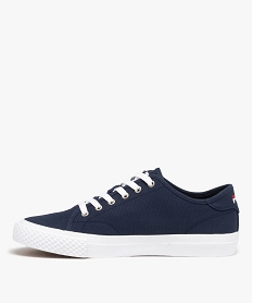 baskets homme en toile unie – fila pointer bleu baskets et tennisC072201_3