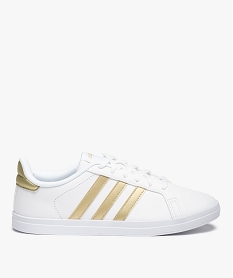 baskets femme bicolores a lacets – adidas courtpoint blanc baskets et tennisC072801_1