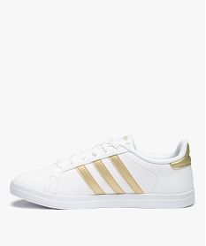 baskets femme bicolores a lacets – adidas courtpoint blanc baskets et tennisC072801_3