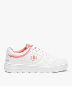 GEMO Baskets femme à doublure contrastante – Champion Rebound Blanc