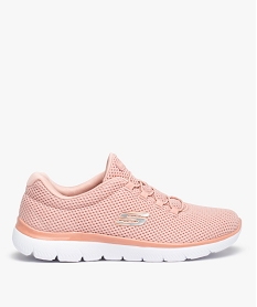 baskets femme running en mesh uni - skechers rose baskets et tennisC074001_1