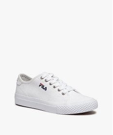 tennis femme en toile unie a lacets – fila pointer blancC078301_2