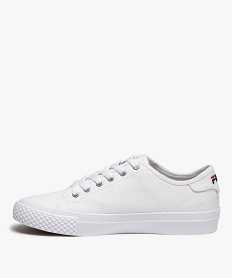 tennis femme en toile unie a lacets – fila pointer blancC078301_3