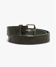 ceinture garcon imprime dinosaures vertC080801_1