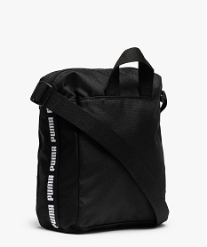 sac bandouliere en toile pour homme - puma noir