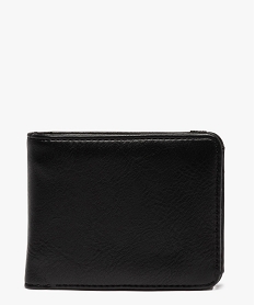GEMO Portefeuille homme petit format avec bride élastique Noir