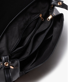 sac femme multimatieres avec rabat noir sacs a mainC087601_3