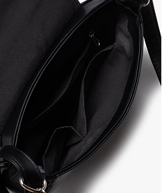 sac femme forme besace avec clous metalliques noir sacs bandouliereC091201_3