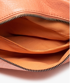 sac besace femme format pochette a motif texture rose sacs bandouliereC091701_3