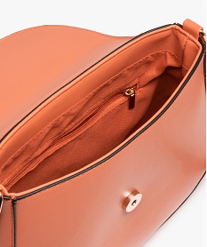 sac femme a rabat avec foulard satine orange sacs bandouliereC092201_3