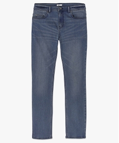 jean homme coupe straight legerement delave gris jeans delavesC103001_4