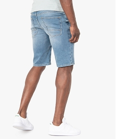 bermuda homme en jean delave bleuC104001_3