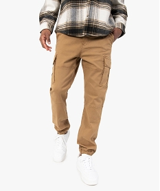 CHAUSSURE SPORT WHITE PANTALON BEIGE:40178100285-Coton////
