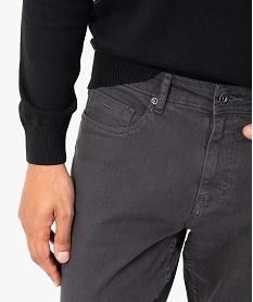 jean homme coupe straight legerement delave gris pantalons de costumeC105401_2