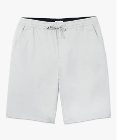 bermuda homme en coton stretch beigeC109701_4