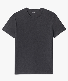 tee-shirt a manches courtes et col rond homme gris tee-shirtsC120501_4