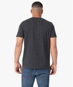 tee-shirt a manches courtes et col v homme gris tee-shirtsC121701_3